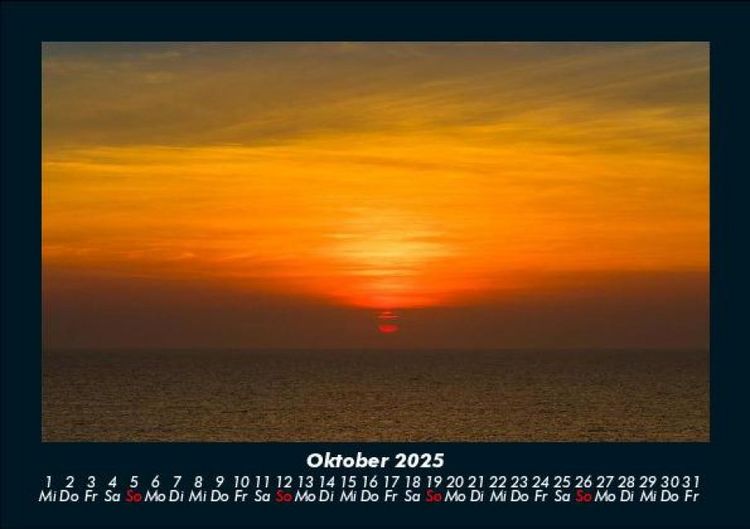 Produktbild: Sehnsucht nach Meer 2025 Fotokalender DIN A5