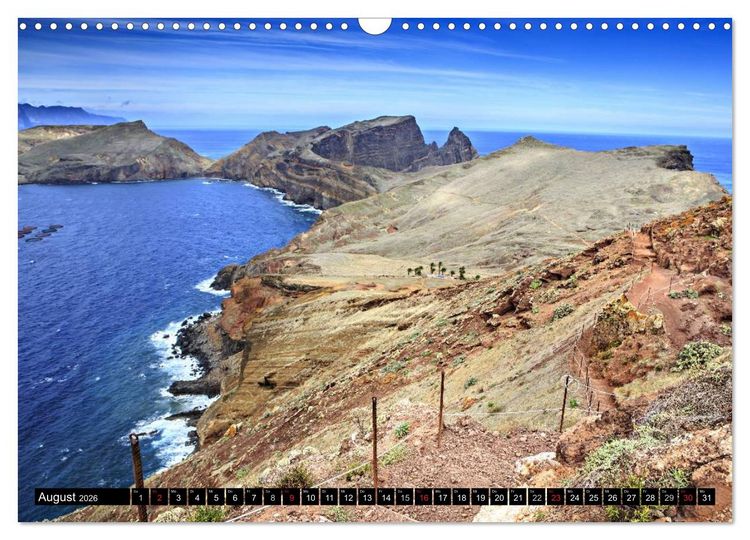 Produktbild: Madeira - Insel mitten im Atlantik (Wandkalender 2026 DIN A3 quer), CALVENDO Monatskalender