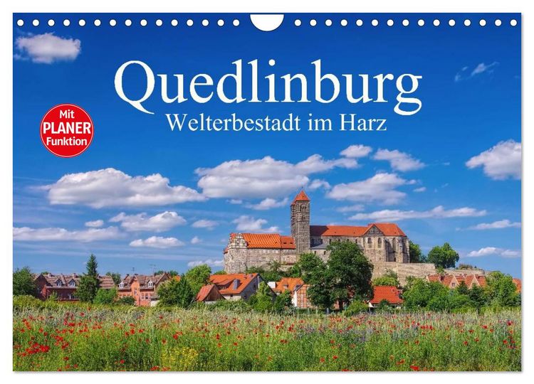 Produktbild: Quedlinburg - Welterbestadt im Harz (Wandkalender 2026 DIN A4 quer), CALVENDO Monatskalender