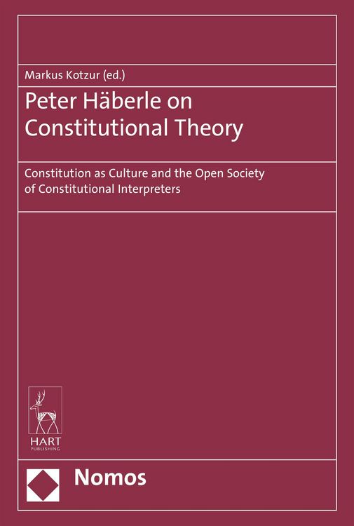 Produktbild: Peter H&auml;berle on Constitutional Theory