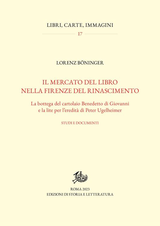 Produktbild: Il mercato del libro nella Firenze del Rinascimento