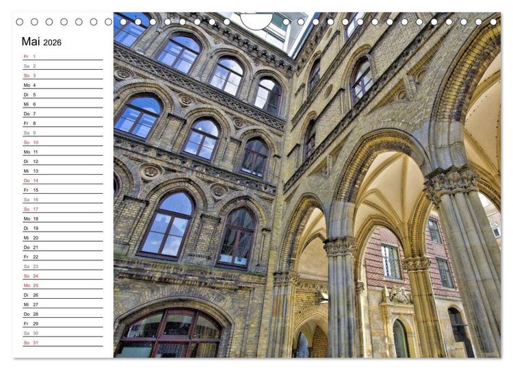Produktbild: Bremen ganz nah (Wandkalender 2026 DIN A4 quer), CALVENDO Monatskalender
