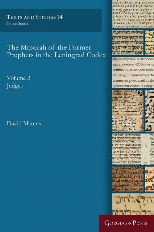 Produktbild: The Masorah of the Former Prophets in the Lenigrad Codex