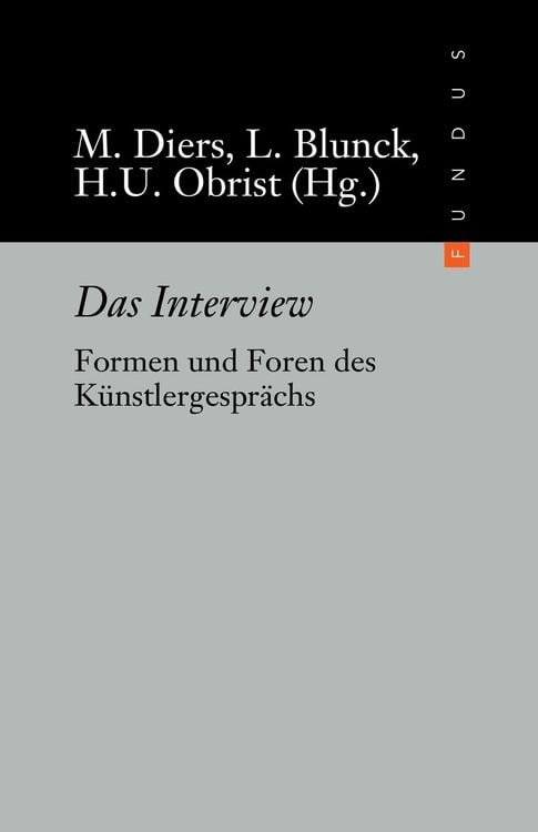 Bild vom Artikel Das Interview vom Autor Michael Diers