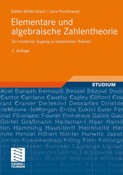 Produktbild: Elementare und algebraische Zahlentheorie