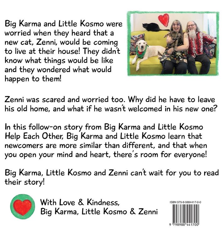 Produktbild: Big Karma and Little Kosmo Welcome New Cat Zenni