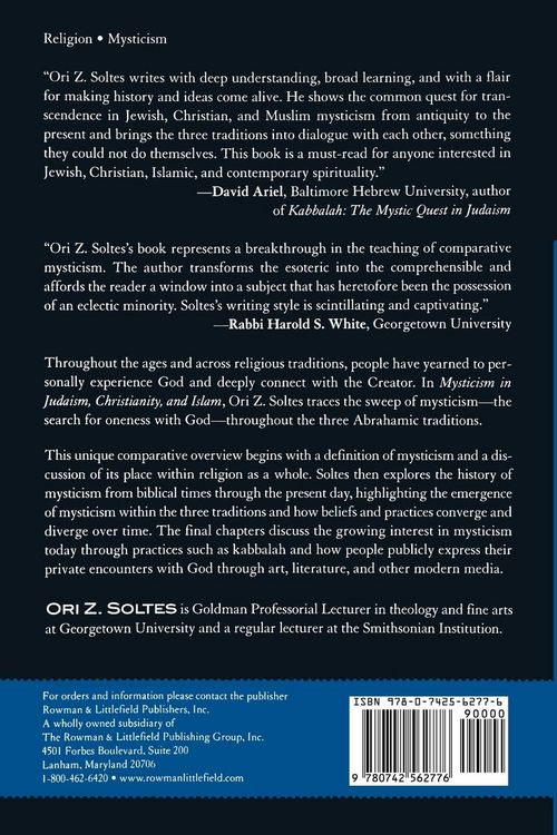 Produktbild: Mysticism in Judaism, Christianity, and Islam