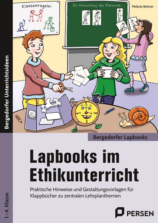 Produktbild: Lapbooks im Ethikunterricht - 1.-4. Klasse