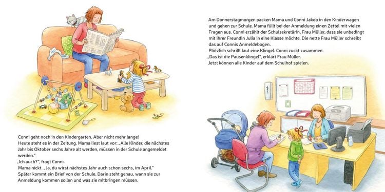 Produktbild: LESEMAUS 101: Conni kommt in die Schule