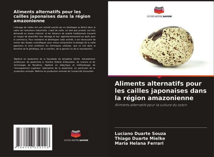 Produktbild: Aliments alternatifs pour les cailles japonaises dans la r&eacute;gion amazonienne
