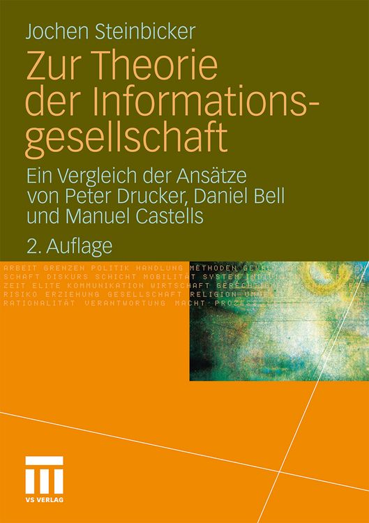 Produktbild: Zur Theorie der Informationsgesellschaft