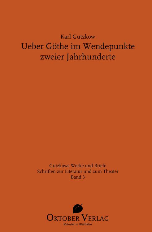 Produktbild: Ueber G&ouml;the im Wendepunkte zweier Jahrhunderte