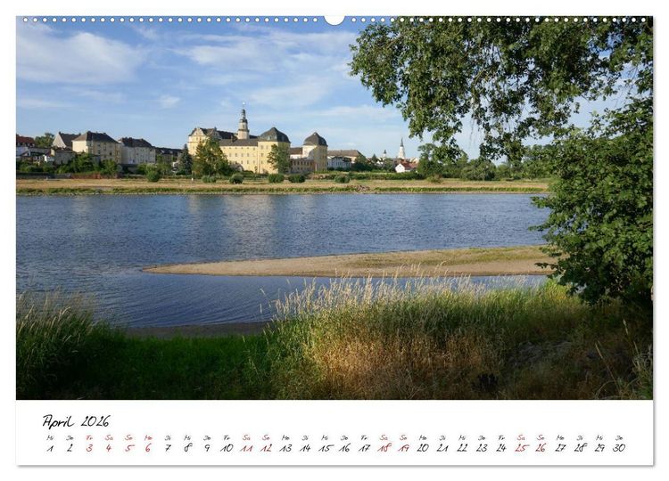 Produktbild: rund um Dessau (hochwertiger Premium Wandkalender 2026 DIN A2 quer), Kunstdruck in Hochglanz