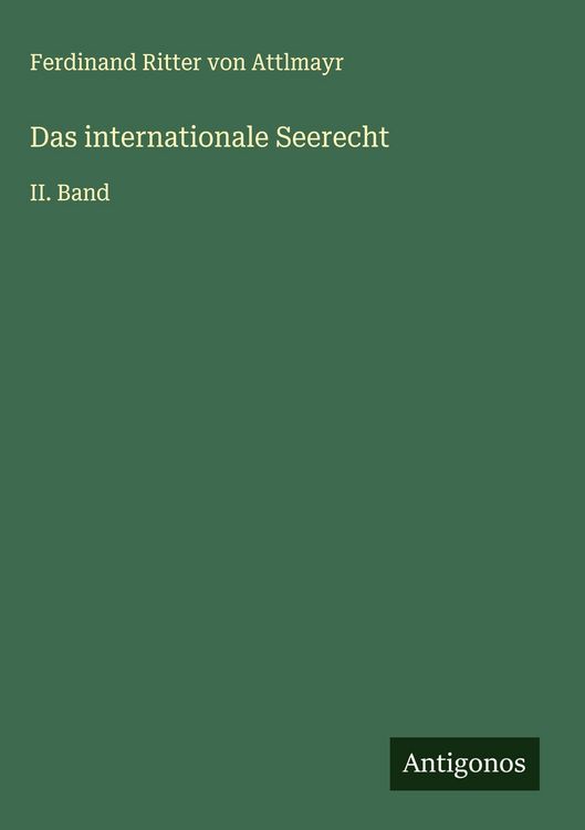 Produktbild: Das internationale Seerecht