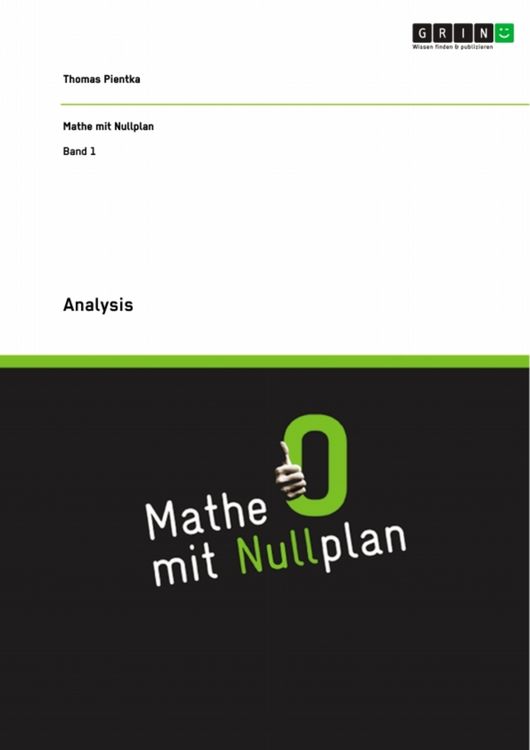 Produktbild: Analysis