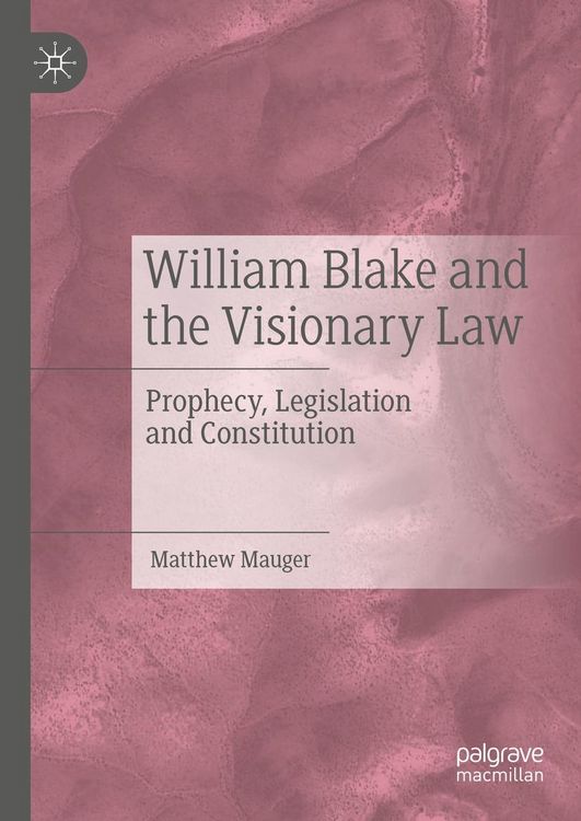 Produktbild: William Blake and the Visionary Law