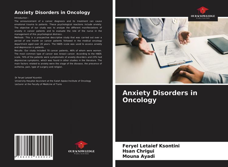 Produktbild: Anxiety Disorders in Oncology