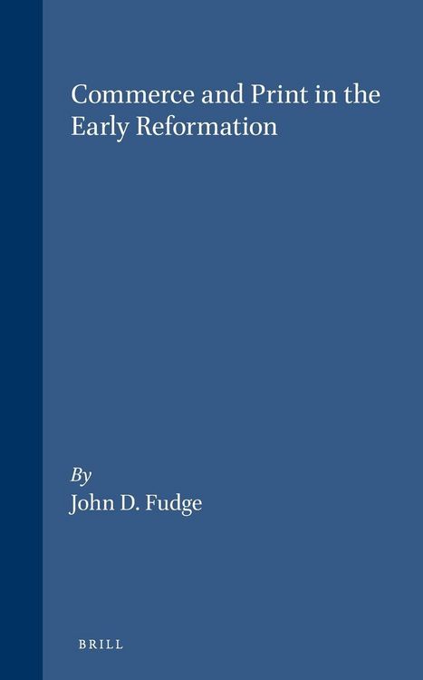 Produktbild: Commerce and Print in the Early Reformation