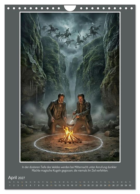 Produktbild: Fantastische Szenen aus gro&szlig;en Opern (Wandkalender 2027 DIN A4 hoch), CALVENDO Monatskalender