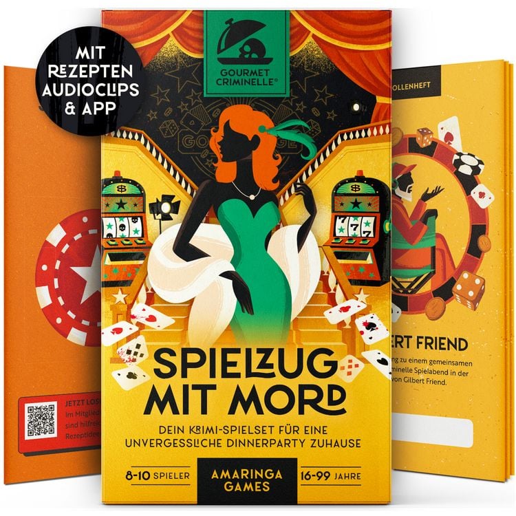 Produktbild: Krimidinner Spielzug mit Mord
