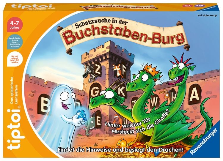 Produktbild: Tiptoi® Schatzsuche in der Buchstaben-Burg - ab 4 Jahre