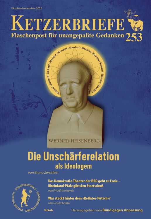Produktbild: Die Unsch&auml;rferelation als Ideologem