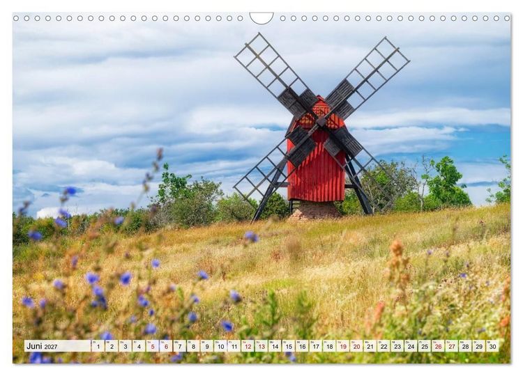 Produktbild: Skandinavien - Der S&uuml;den (Wandkalender 2027 DIN A3 quer), CALVENDO Monatskalender