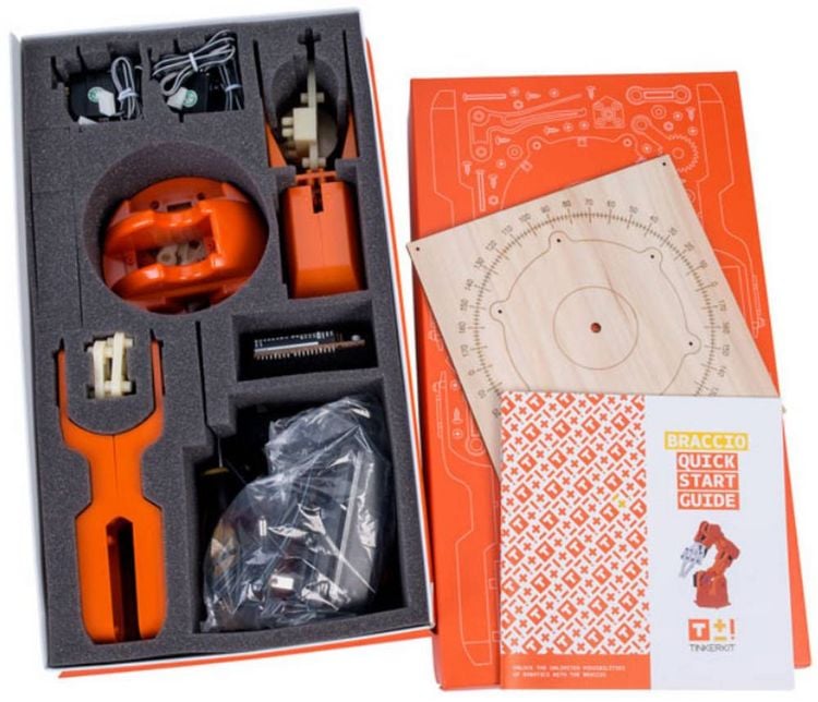 Produktbild: Arduino Roboterarm Bausatz T050000 TinkerKit Braccio Robotic Arm T050000