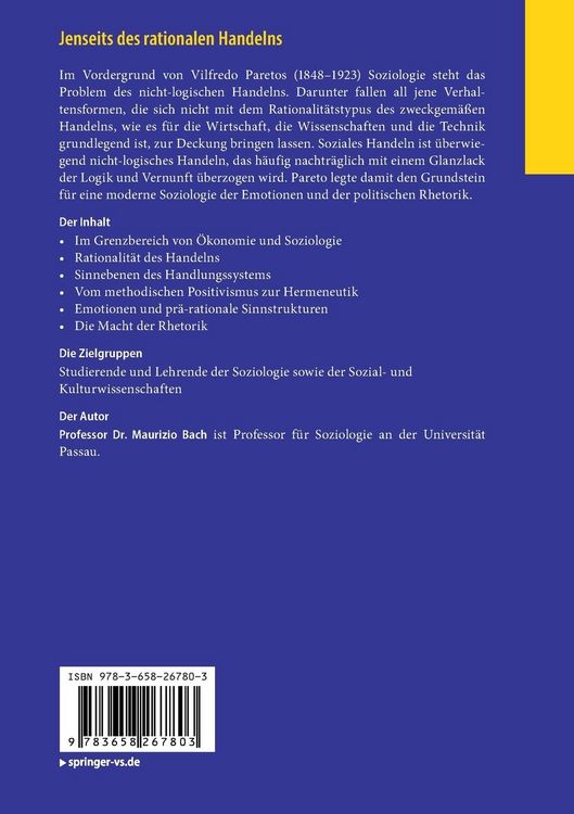Produktbild: Jenseits des rationalen Handelns