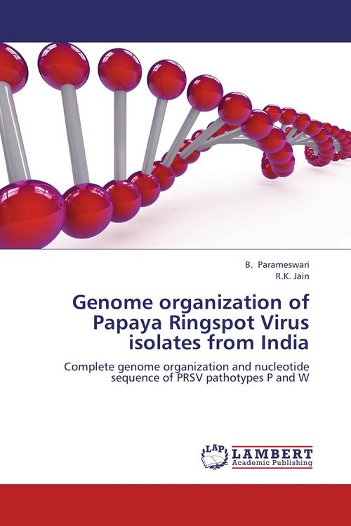 Produktbild: Genome organization of Papaya Ringspot Virus isolates from India