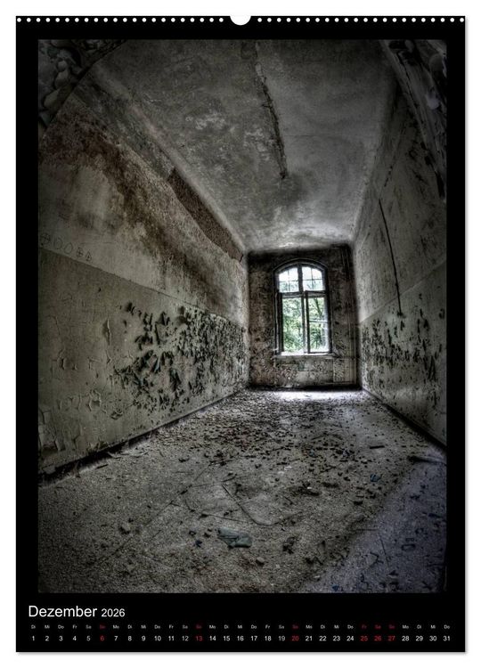 Produktbild: Lost Places Vergessene Orte (Wandkalender 2026 DIN A2 hoch), CALVENDO Monatskalender
