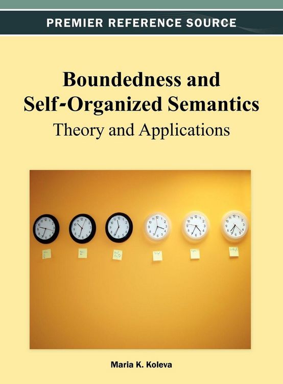 Produktbild: Boundedness and Self-Organized Semantics
