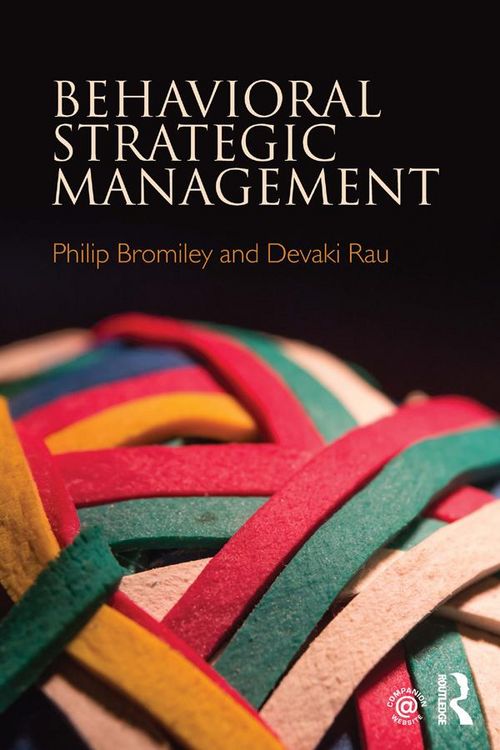 Produktbild: Behavioral Strategic Management