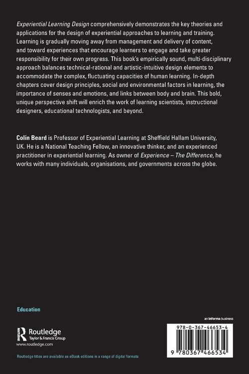 Produktbild: Experiential Learning Design