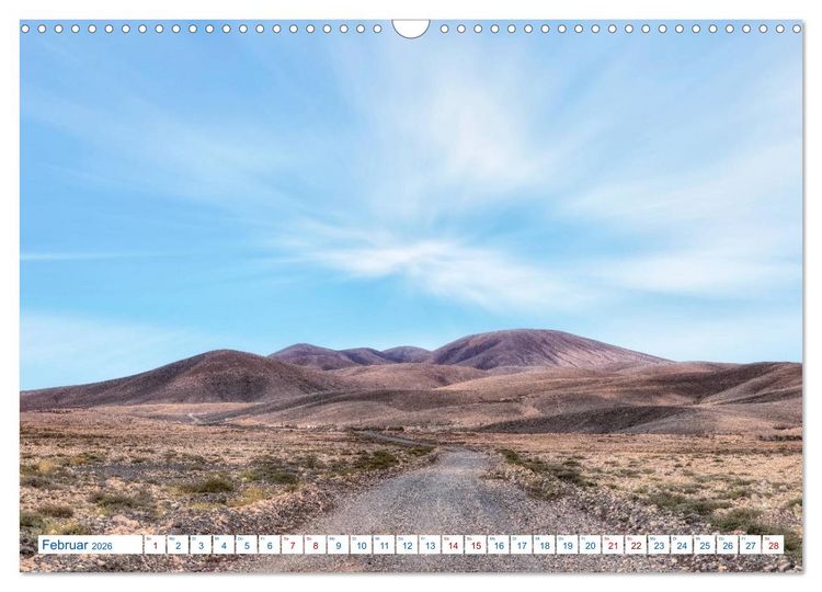 Produktbild: Fuerteventura, die ungez&auml;hmte Kanareninsel (Wandkalender 2026 DIN A3 quer), CALVENDO Monatskalender