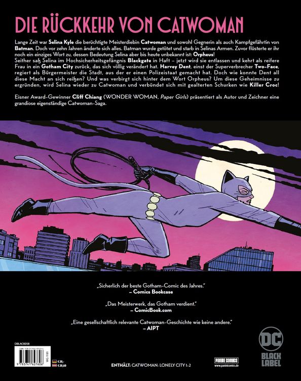 Produktbild: Catwoman: Lonely City