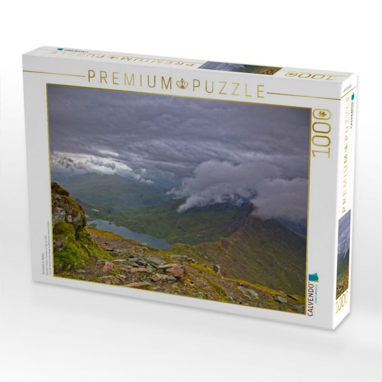 Produktbild: CALVENDO Puzzle Snowdon in Wales | 1000 Teile Lege-Gr&ouml;&szlig;e 64x48cm Foto-Puzzle f&uuml;r gl&uuml;ckliche Stunden