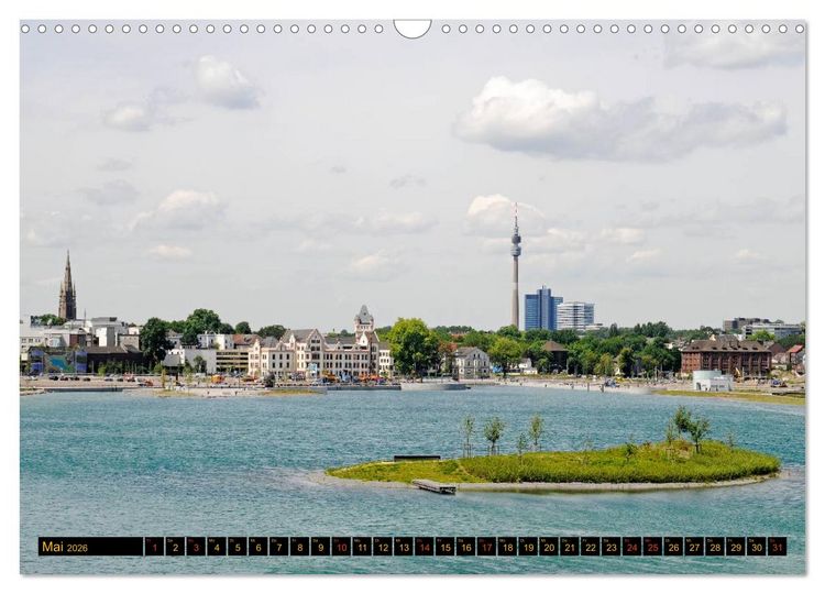 Produktbild: Dortmund - moderne Metropole im Ruhrgebiet (Wandkalender 2026 DIN A3 quer), CALVENDO Monatskalender