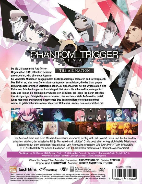 Produktbild: Grisaia Phantom Trigger The Animation