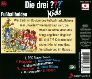 Produktbild: Die drei ??? Kids - Fu&szlig;ballhelden,1 Audio-CD