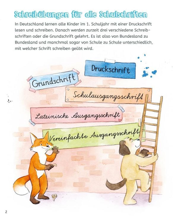 Produktbild: Schreib&uuml;bungen f&uuml;r die 1. und 2. Klasse