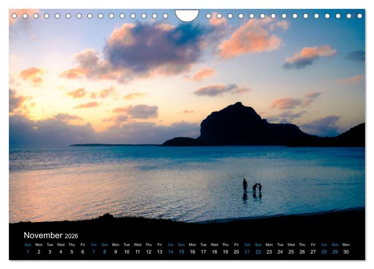 Produktbild: Beautiful Mauritius (Wall Calendar 2026 DIN A4 landscape), CALVENDO 12 Month Wall Calendar
