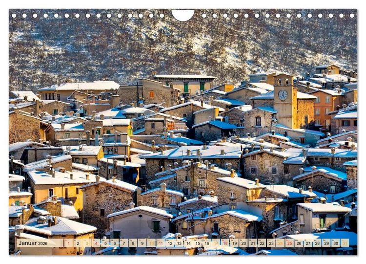 Produktbild: Abruzzen, vom Apennin bis an die Adria (Wandkalender 2026 DIN A4 quer), CALVENDO Monatskalender