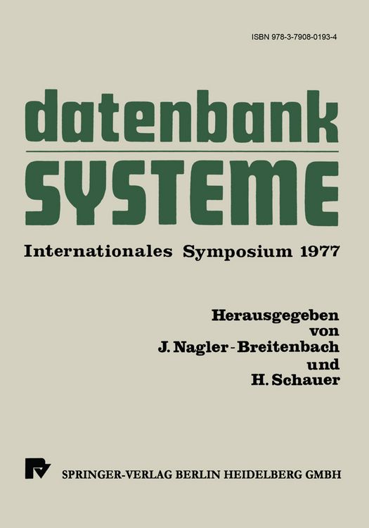 Produktbild: Datenbanksysteme