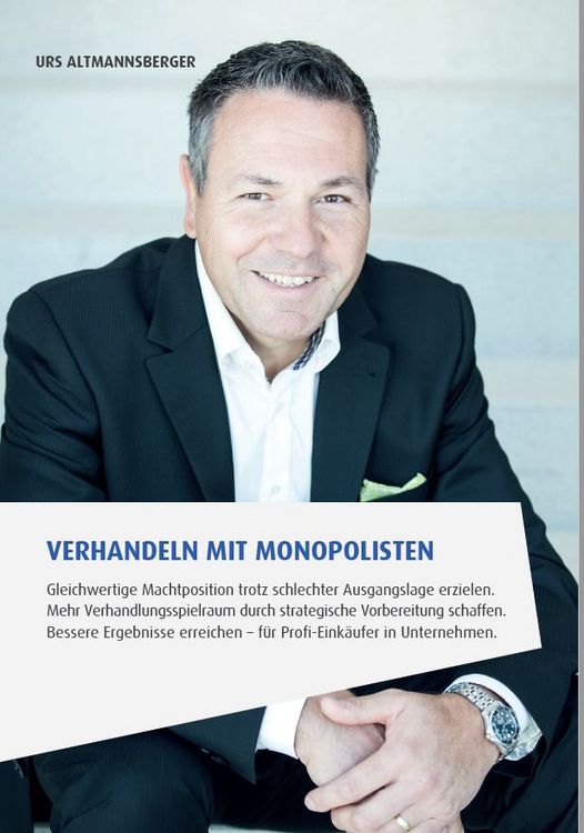 Produktbild: Verhandeln mit Monopolisten