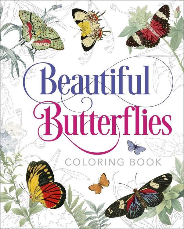 Produktbild: Beautiful Butterflies Coloring Book