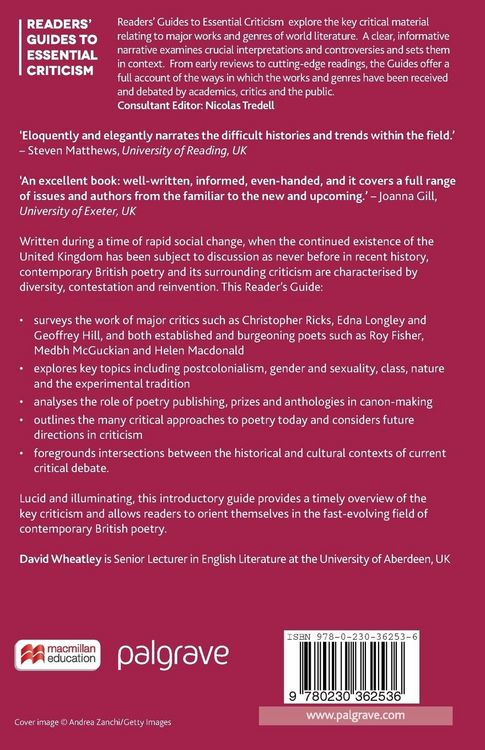 Produktbild: Contemporary British Poetry