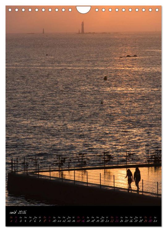 Produktbild: Portraits de Saint-Malo (Calendrier mural 2026 DIN A4 horizontal), CALVENDO calendrier mensuel