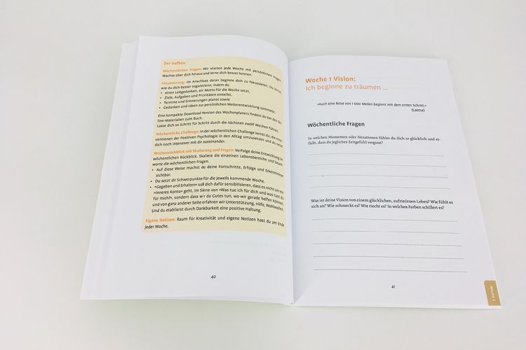 Produktbild: Logbuch Lebenszufriedenheit und Glück
