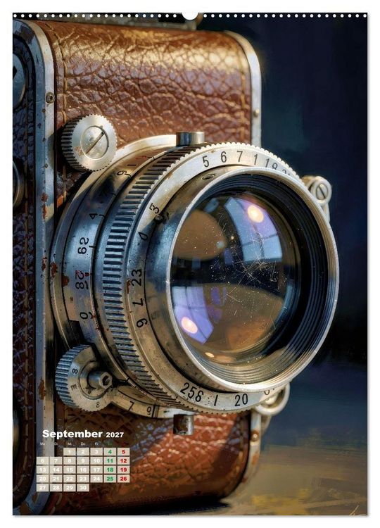 Produktbild: Kamera Nostalgie (hochwertiger Premium Wandkalender 2027 DIN A2 hoch), Kunstdruck in Hochglanz